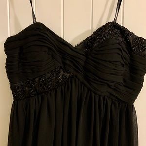 Black formal dress